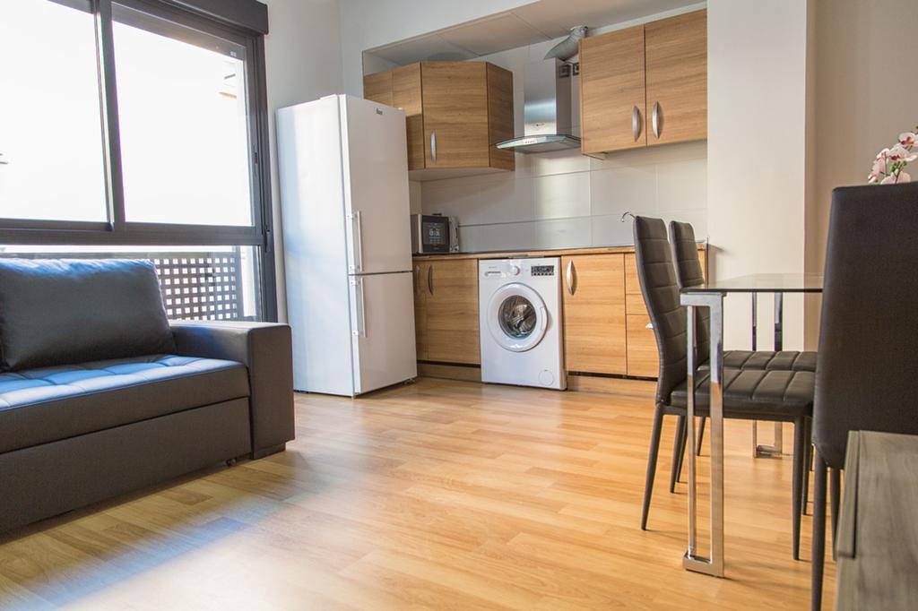 Apartamento Eursu centro con piscina Málaga Exterior foto